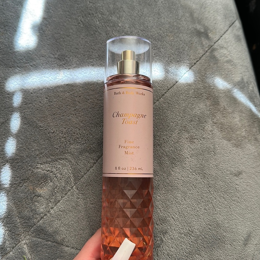 Champagne toast fine fragrance
